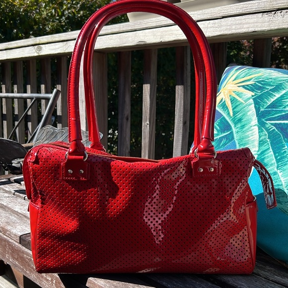 Kate Spade red satchel - Picture 6 of 17